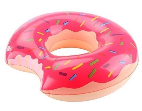 Koło Dmuchane Donut 110Cm Różowe na Arena.pl