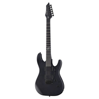Gitara elektryczna Harley Benton HWY-25BKS z Tremolo CZARNA Matowa