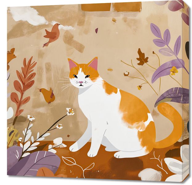 Obraz 70x70cm Pospolita Krasa zdjęcie 1