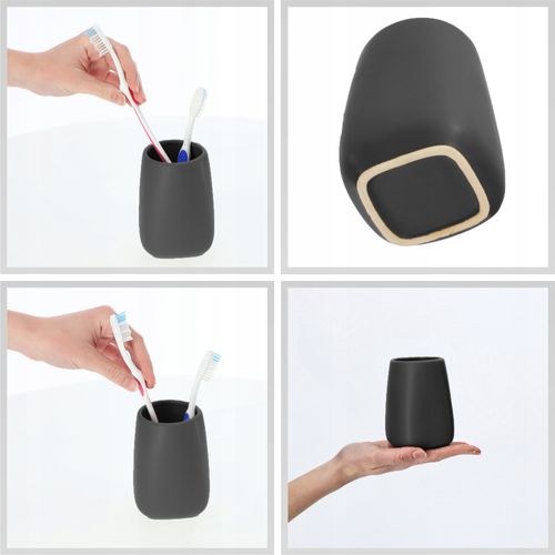 KADAX Kubek Pojemnik Na Szczoteczki Zestaw 2szt na Arena.pl
