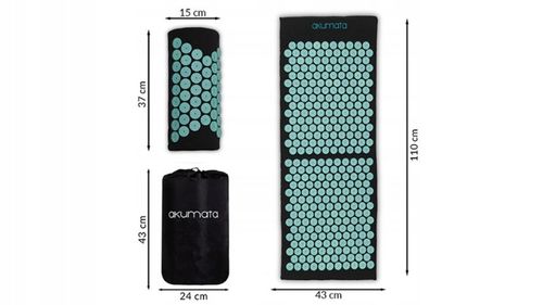 MATA DO AKUPRESURY + PODUSZKA DO MASAŻU XXL PL na Arena.pl