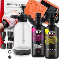 PIANOWNICA AKTYWNA PIANA BELA SZAMPON FLUXO MYCIE WSTĘPNE RĘKAWICA K2