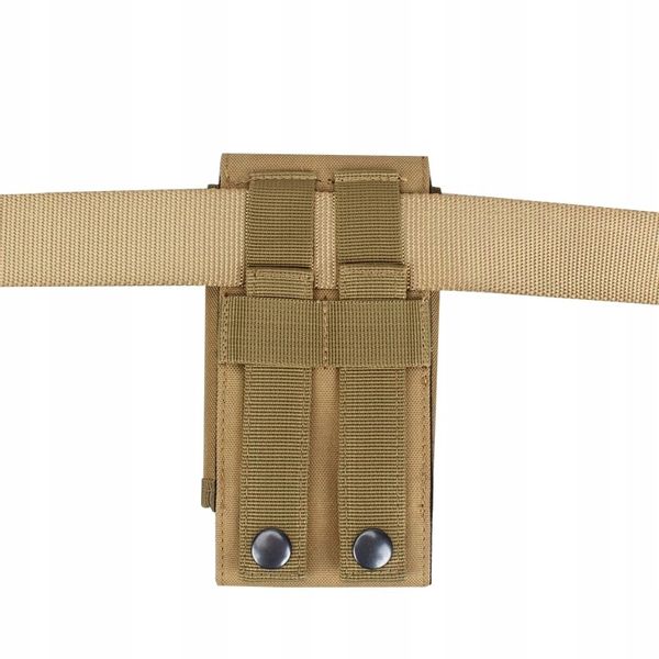 Kieszen Modularna do przenoszenia Etui na Telefon do Paska Plecaka Molle zdjęcie 9