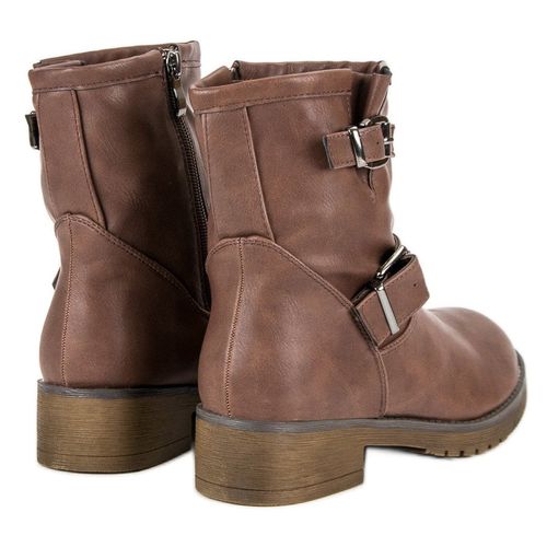 Brązowe Botki Bikery r.36 na Arena.pl