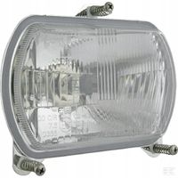 Reflektor Przedni Halogenowy, Owalny 12/24V