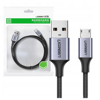 Kabel USB do Micro USB UGREEN  US290 QC 3.0 2.4A 1m (czarny)