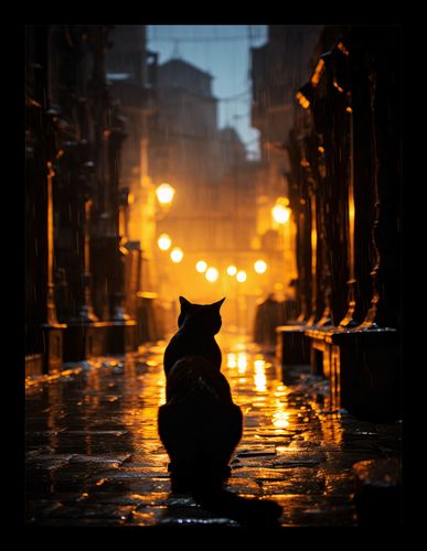 Plakat 15x20cm Samotna Wędrowczyni na Arena.pl