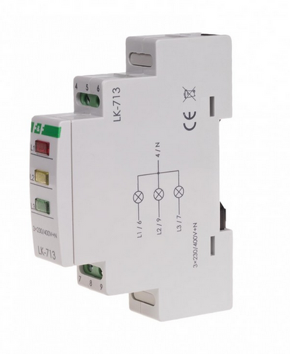 Lampka modułowa sygnalizacyjna 3-fazowa LK-713K F&F na Arena.pl