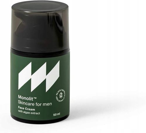 Monolit nawilżający krem do twarzy algi witaminy C i E Men Care na Arena.pl
