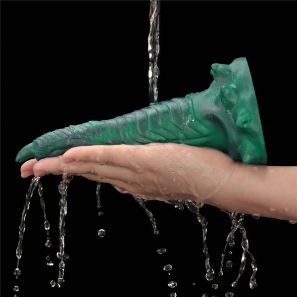 Savage Charm Double-Claw Vibrating Silicone Dildo zdjęcie 1