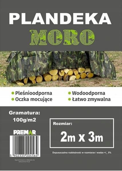 Premar Plandeka 100 g/m2 2 x 3m zdjęcie 2