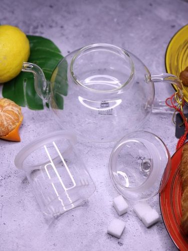 Dzbanek do zaparzania herbaty i zioł 620 ml Wilmax szkło termiczne na Arena.pl