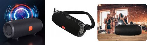 X Temre Mocny Głośnik Mobilny Bezprzewodowy Bluetooth Boombox 40W na Arena.pl