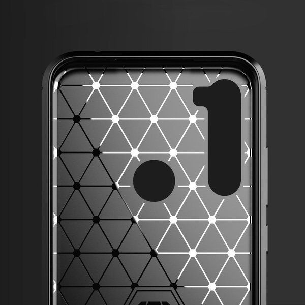 Wytrzymałe etui Back Case Carbon do Xiaomi Redmi Note 8T czarny zdjęcie 5