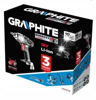 GRAPHITE 58G018 AKUMULATOROWY KLUCZ UDAROWY 180Nm