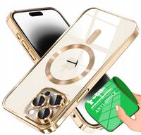 2W1 ETUI + FOLIA CERAMICZNA do iPhone 14 PRO case do MagSafe obudowa KOLORY