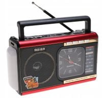 Radio PRZENOŚNE Kuchenne Głośnik Bluetooth Latarka Zegar USB SD TF MP3 1900