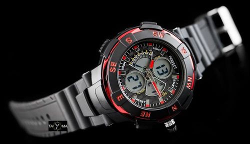 PERFECT SHOCK - black/red (zp158c) na Arena.pl