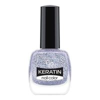 Golden Rose Keratin Glitter Nail Color 412 Keratynowy lakier do paznokci Kolor - 01