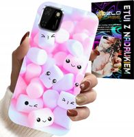 ETUI DO HUAWEI Y5P - WZÓR W SŁODKIE PIANKI, OBUDOWA, PLECKI
