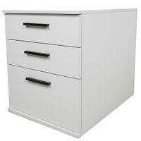 Kontener Jowisz Biały 3 szuflady MebleKreator