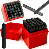 NUMERATORY ZNACZNIKI WYBIJAKI LITERY CYFRY MOCNE