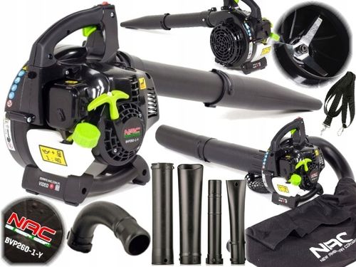 NAC DMUCHAWA SPALINOWA ODKURZACZ DO LIŚCI z rozdrabniaczem BVP260-1-Y na Arena.pl