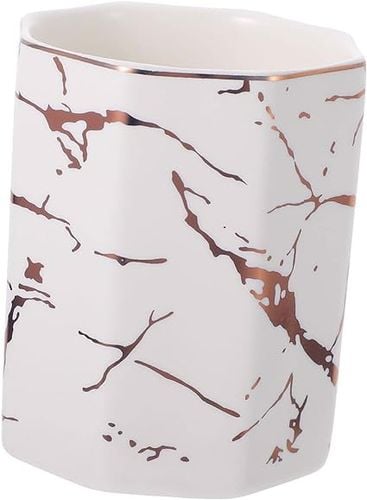 Kubek ceramiczny do łazienki na szczoteczki pędzle na Arena.pl