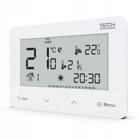 TECH ST-293Zv2 BIAŁY bezprzewodowy regulator pokojowy 230V kc431