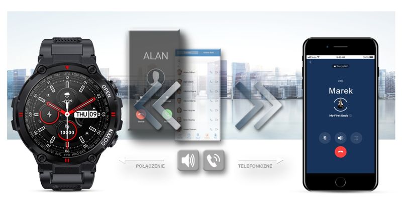 smartwatch gravity gt7-1 zdjęcie 9