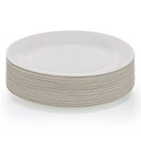 talerze papierowe białe 23 cm 100szt. 00-64