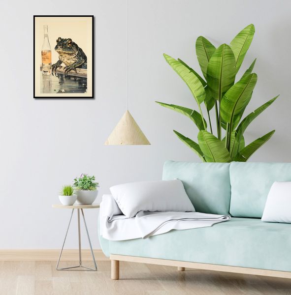 Plakat 40x55cm Refleksje Błotniaka zdjęcie 4