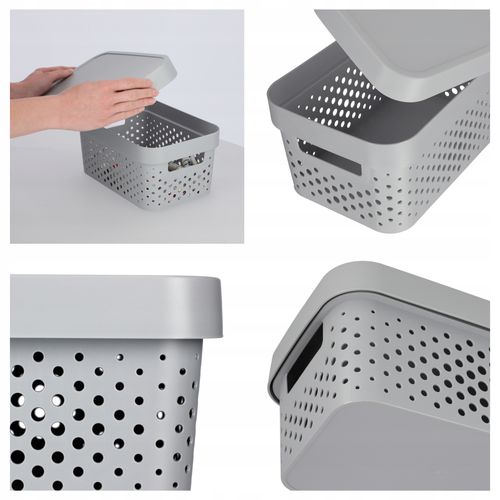 Curver Pojemnik Pudełko Z Pokrywką 4,5 L Szary na Arena.pl