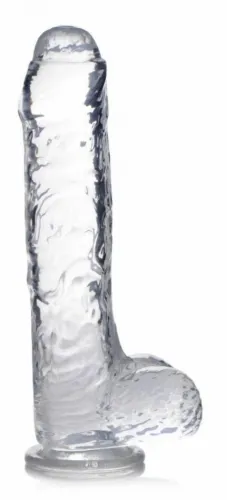 curvetoys jock c-thru transparent 25cm - model anatomiczny z przyssawką na Arena.pl