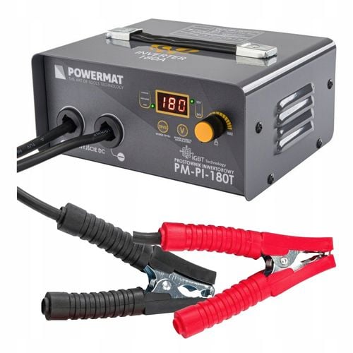 Prostownik AKUMULATOROWY inwertorowy z ROZRUCHEM 180A 12/24 V ładowarka 30A na Arena.pl