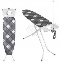 KADAX Deska Do Prasowania 120x38cm Z Gniazdkiem