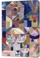 Obraz 60x90cm Burggarten, Paul Klee Vintage do Salonu