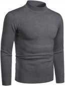 GOLF MĘSKI SWETER PÓŁGOLF ELASTYCZNY