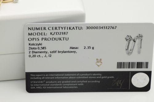 Kolczyki Staviori KZD2187 na Arena.pl