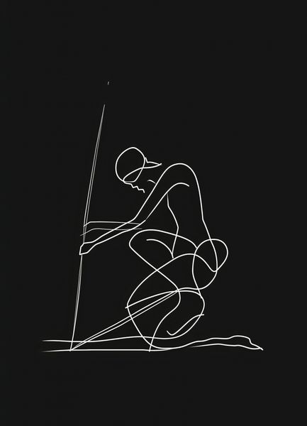 Plakat 13x18cm Linia zdjęcie 1