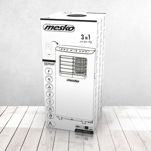 Klimatyzator 5000 BTU MS 7911 MESKO na Arena.pl