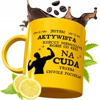 Złoty Kubek Premium Dla Aktywisty Prezent Z Nadrukiem Ze Zdjęciem