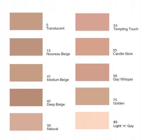 MAX FACTOR CREME PUFF PUDER NOWY 05 KOLORY na Arena.pl