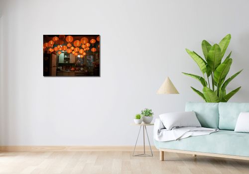 Obraz 70x50cm W Blasku Lampionów na Arena.pl