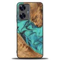 etui bewood unique - realme c55 - turquoise