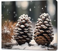 Obraz 100x90cm Zimowa Symetria