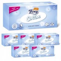 Chusteczki wyciągane FOXY COTTON 90 szt x 6 op