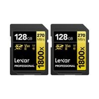 Karta SD Lexar 2x128GB 1800x Professional SDXC UHS-II U3 V60