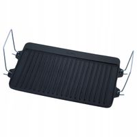 Patelnia grillowa Kamille 25 cm żeliwna