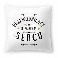 Poduszka Biała 40X40 Cm Przewodniczącego Dziecka Z Nadrukiem Ze Zdjęciem